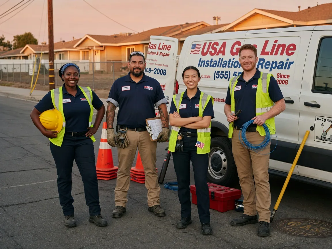 Gas Line Installation company in Dundee, IA